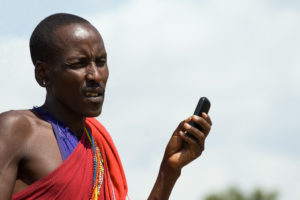 Native Masai, Masai Mara National Park, Kenya